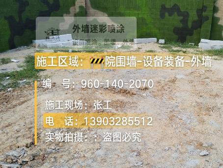 塔城迷彩漆喷涂方法（通用 + 数码专项